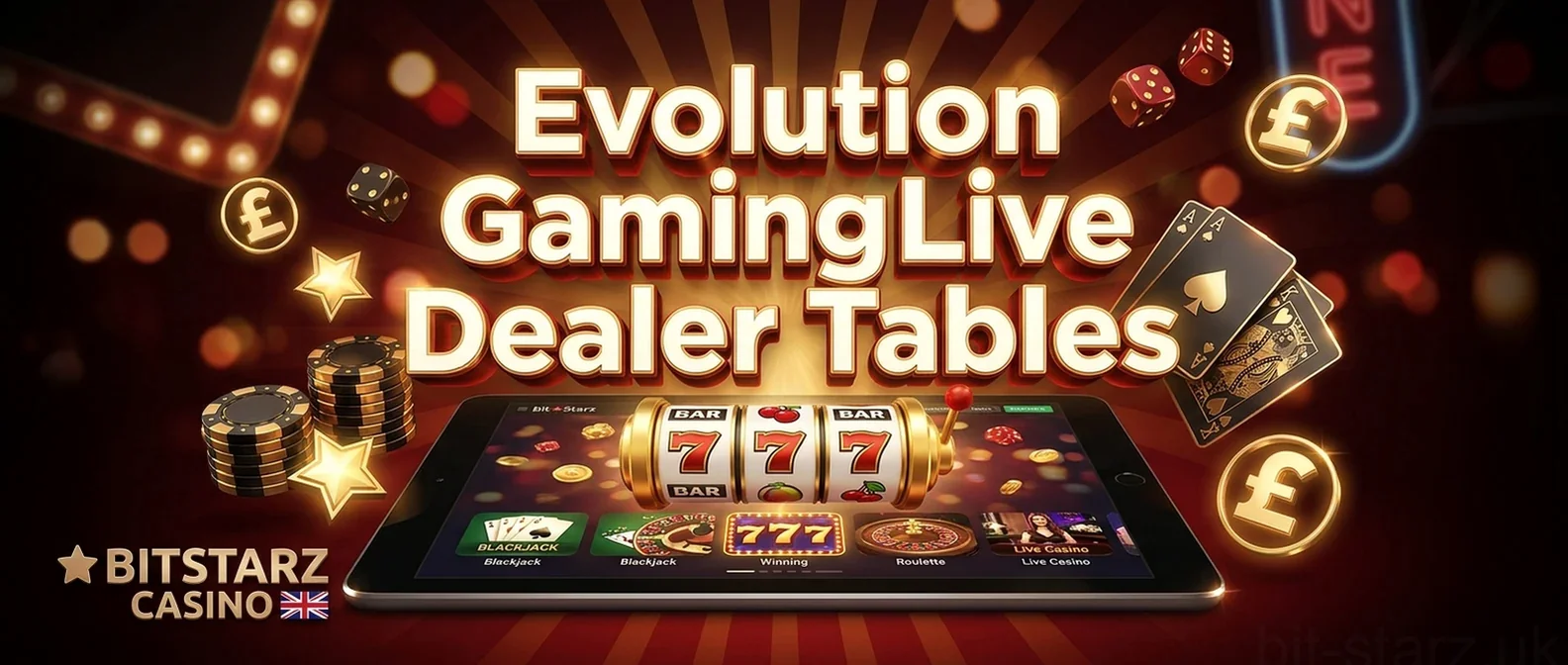 Evolution GamingLive Dealer Tables