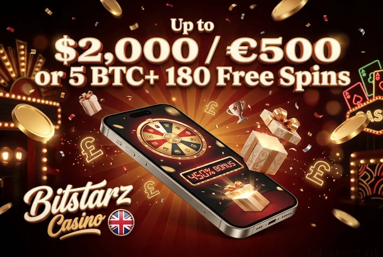 Up to $2,000 / €500 or 5 BTC+ 180 Free Spins